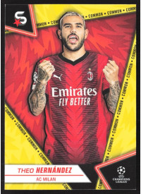 Theo Hernández, Kartička, 2023-24 Topps Superstars UEFA Club Competitions, BASE
