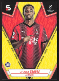 Chaka Traorè, Kartička, 2023-24 Topps Superstars UEFA Club Competitions, BASE