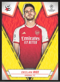 Declan Rice, Kartička, 2023-24 Topps Superstars UEFA Club Competitions, BASE