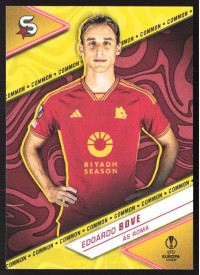 Edoardo Bove, Kartička, 2023-24 Topps Superstars UEFA Club Competitions, BASE