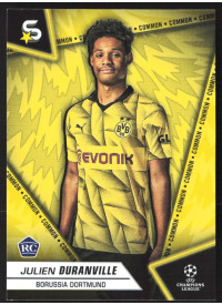 Julien Duranville, Kartička, 2023-24 Topps Superstars UEFA Club Competitions, BASE