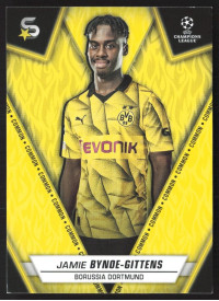 Jamie Bynoe-Gittens, Kartička, 2023-24 Topps Superstars UEFA Club Competitions, BASE
