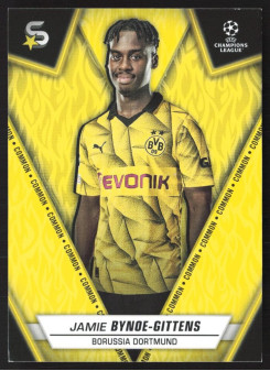 Jamie Bynoe-Gittens, Kartička, 2023-24 Topps Superstars UEFA Club Competitions, BASE