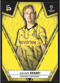 Julian Brandt, Kartička, 2023-24 Topps Superstars UEFA Club Competitions, BASE