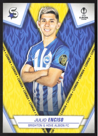 Julio Enciso, Kartička, 2023-24 Topps Superstars UEFA Club Competitions, BASE