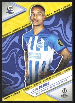 João Pedro, Kartička, 2023-24 Topps Superstars UEFA Club Competitions, BASE