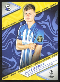 Evan Ferguson, Kartička, 2023-24 Topps Superstars UEFA Club Competitions, BASE