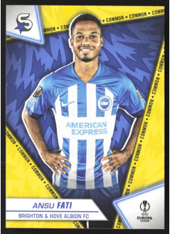 Ansu Fati, Kartička, 2023-24 Topps Superstars UEFA Club Competitions, BASE