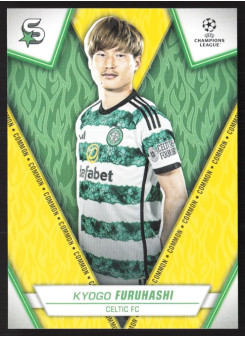 Kyogo Furuhashi, Kartička, 2023-24 Topps Superstars UEFA Club Competitions, BASE