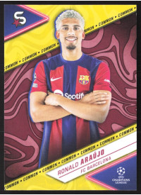 Ronald Araújo, Kartička, 2023-24 Topps Superstars UEFA Club Competitions, BASE