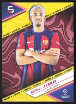Ronald Araújo, Kartička, 2023-24 Topps Superstars UEFA Club Competitions, BASE