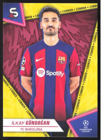 İlkay Gündoğan, Kartička, 2023-24 Topps Superstars UEFA Club Competitions, BASE