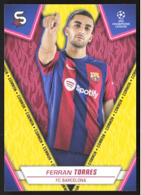 Ferran Torres, Kartička, 2023-24 Topps Superstars UEFA Club Competitions, BASE