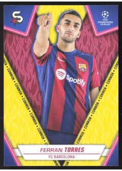 Ferran Torres, Kartička, 2023-24 Topps Superstars UEFA Club Competitions, BASE
