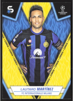 Lautaro Martínez, Kartička, 2023-24 Topps Superstars UEFA Club Competitions, BASE