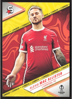 Alexis Mac Allister, Kartička, 2023-24 Topps Superstars UEFA Club Competitions, BASE
