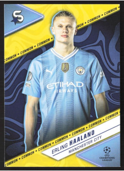 Erling Haaland, Kartička, 2023-24 Topps Superstars UEFA Club Competitions, BASE