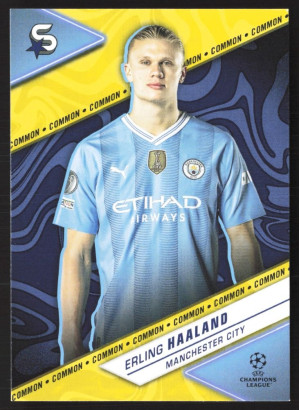 Erling Haaland, Card, 2023-24 Topps Superstars UEFA Club Competitions, BASE