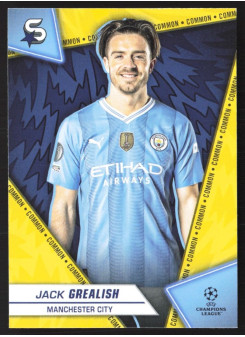Jack Grealish, Kartička, 2023-24 Topps Superstars UEFA Club Competitions, BASE