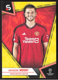Mason Mount, Kartička, 2023-24 Topps Superstars UEFA Club Competitions, BASE