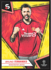 Bruno Fernandes, Kartička, 2023-24 Topps Superstars UEFA Club Competitions, BASE