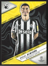 Miguel Almirón, Kartička, 2023-24 Topps Superstars UEFA Club Competitions, BASE