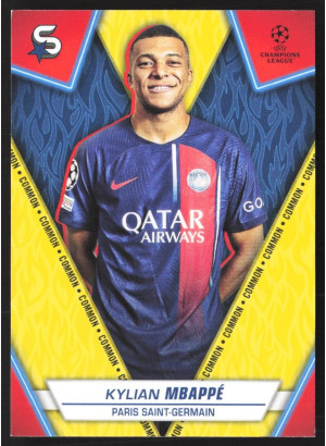Kylian Mbappé, Card, 2023-24 Topps Superstars UEFA Club Competitions, BASE