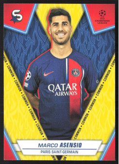Marco Asensio, Kartička, 2023-24 Topps Superstars UEFA Club Competitions, BASE