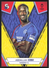 Abdallah Sima, Kartička, 2023-24 Topps Superstars UEFA Club Competitions, BASE
