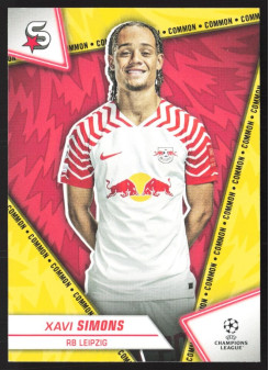 Xavi Simons, Kartička, 2023-24 Topps Superstars UEFA Club Competitions, BASE