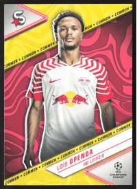 Loïs Openda, Kartička, 2023-24 Topps Superstars UEFA Club Competitions, BASE