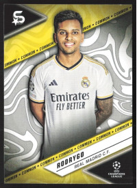 Rodrygo, Kartička, 2023-24 Topps Superstars UEFA Club Competitions, BASE