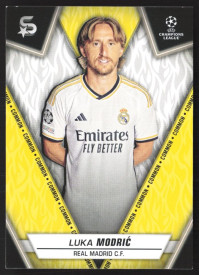 Luka Modrić, Kartička, 2023-24 Topps Superstars UEFA Club Competitions, BASE