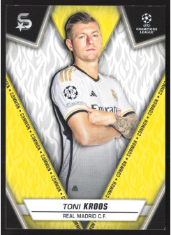 Toni Kroos, Kartička, 2023-24 Topps Superstars UEFA Club Competitions, BASE