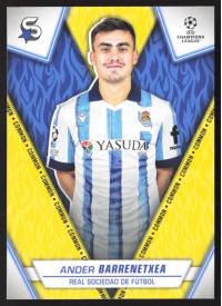 Ander Barrenetxea, Kartička, 2023-24 Topps Superstars UEFA Club Competitions, BASE