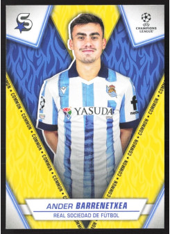 Ander Barrenetxea, Kartička, 2023-24 Topps Superstars UEFA Club Competitions, BASE