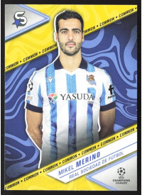 Mikel Merino, Kartička, 2023-24 Topps Superstars UEFA Club Competitions, BASE
