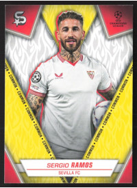 Sergio Ramos, Kartička, 2023-24 Topps Superstars UEFA Club Competitions, BASE