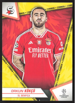 Orkun Kökçü, Kartička, 2023-24 Topps Superstars UEFA Club Competitions, BASE