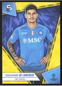 Giovanni Di Lorenzo, Kartička, 2023-24 Topps Superstars UEFA Club Competitions, BASE