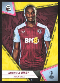 Moussa Diaby, Kartička, 2023-24 Topps Superstars UEFA Club Competitions, BASE