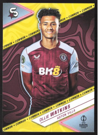 Ollie Watkins, Kartička, 2023-24 Topps Superstars UEFA Club Competitions, BASE