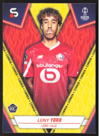 Leny Yoro, Kartička, 2023-24 Topps Superstars UEFA Club Competitions, BASE