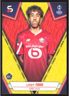 Leny Yoro, Kartička, 2023-24 Topps Superstars UEFA Club Competitions, BASE