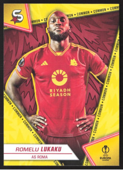 Romelu Lukaku, Kartička, 2023-24 Topps Superstars UEFA Club Competitions, BASE