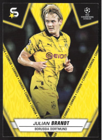Julian Brandt, Kartička, 2023-24 Topps Superstars UEFA Club Competitions, BASE