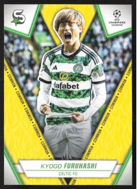Kyogo Furuhashi, Kartička, 2023-24 Topps Superstars UEFA Club Competitions, BASE