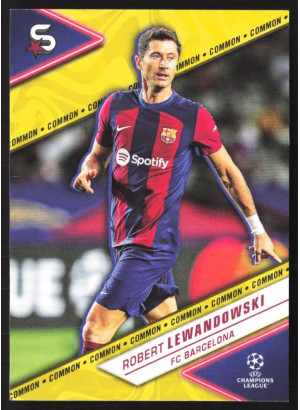 Robert Lewandowski, Card, 2023-24 Topps Superstars UEFA Club Competitions, BASE