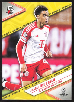 Jamal Musiala, Kartička, 2023-24 Topps Superstars UEFA Club Competitions, BASE