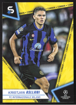 Kristjan Asllani, Kartička, 2023-24 Topps Superstars UEFA Club Competitions, BASE